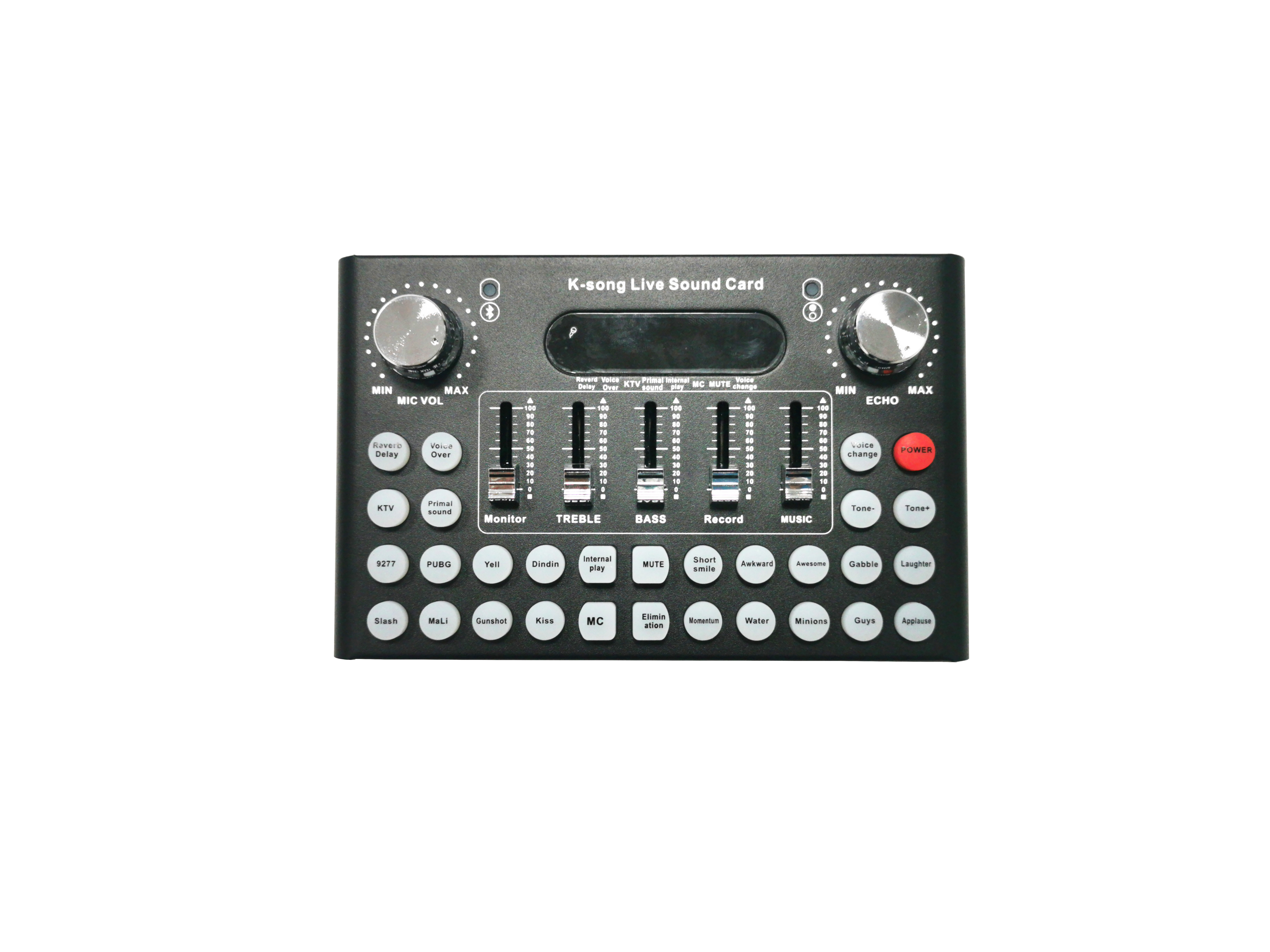 F007 sound card, mobile phone, computer, universal anchor, live broadcast equipment, national K song artifact