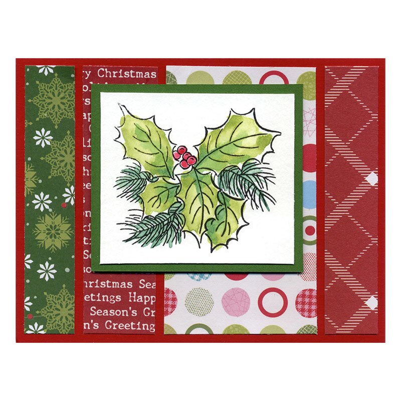Blooming Poinsettia Season Moment Transparent Clear Stamps Seals Stamp for DIY Scrapbooking Paper Crafts Cards Making