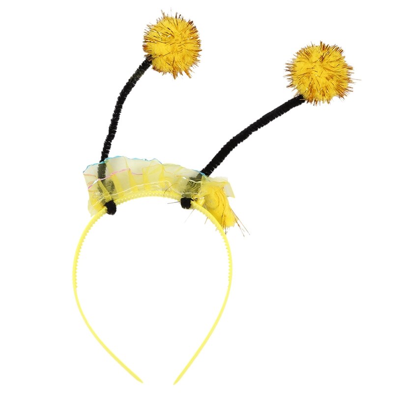 4Pc Bumble Bee Honey Girls Kids Fairy Halloween Fancy Party Costume