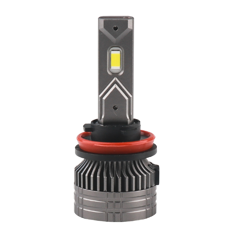 LED H4 H7 H11 9005 9006 9012 Auton Ajovalopolttimo 75W 8000LM CSP: Punainen