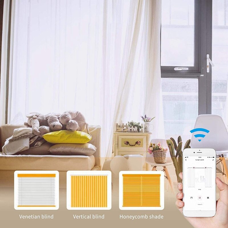 WIFI Smart Roller Shutter Blind Timer Switch Roller Shutter Timer Timer for Roller Shutter Motor Compatible Alexa Echo