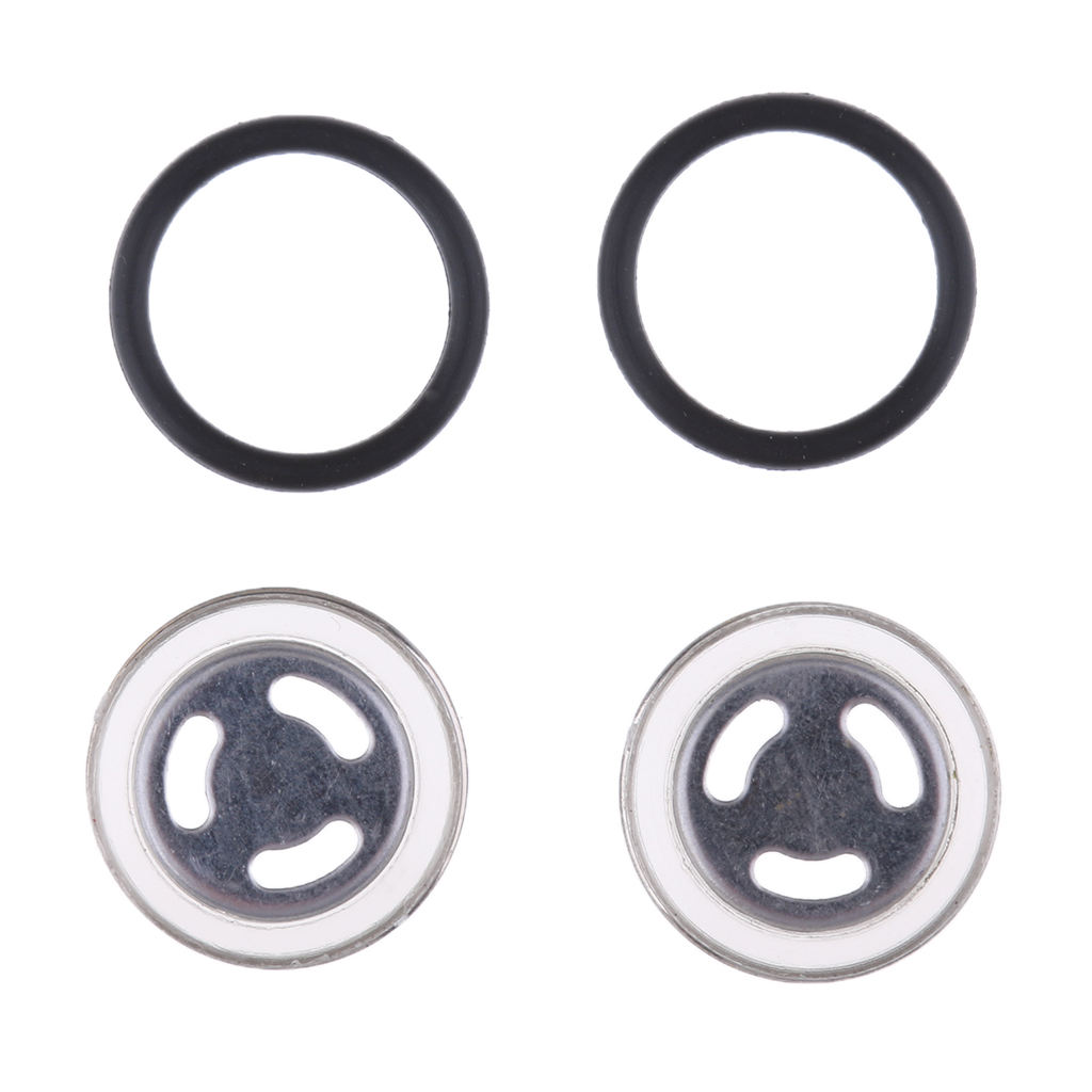 4-Piece Sight Mirror Gasket Rubber Seal Gasket for Master Cylinder Reservoir