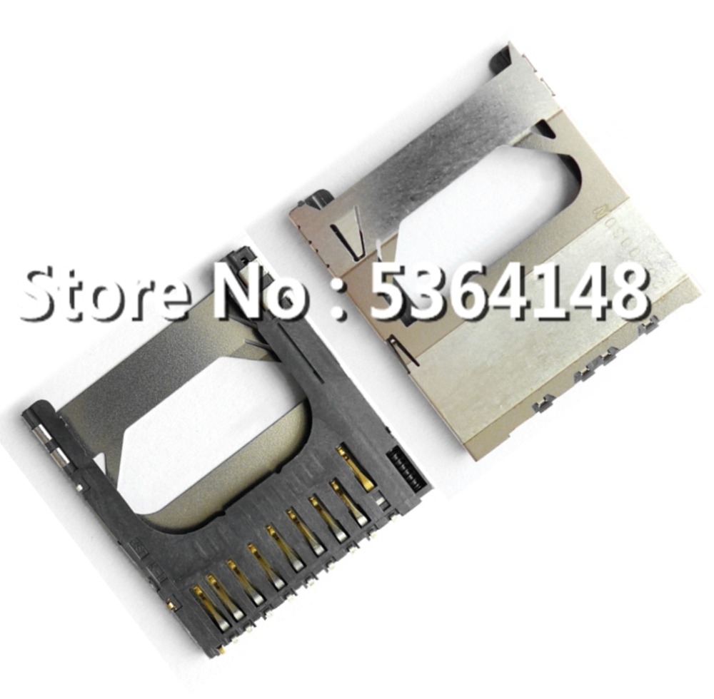 2PCS SD memory card slot repair parts for Canon 1000D 1100D 450D 500D 550D 600D 60D SLR