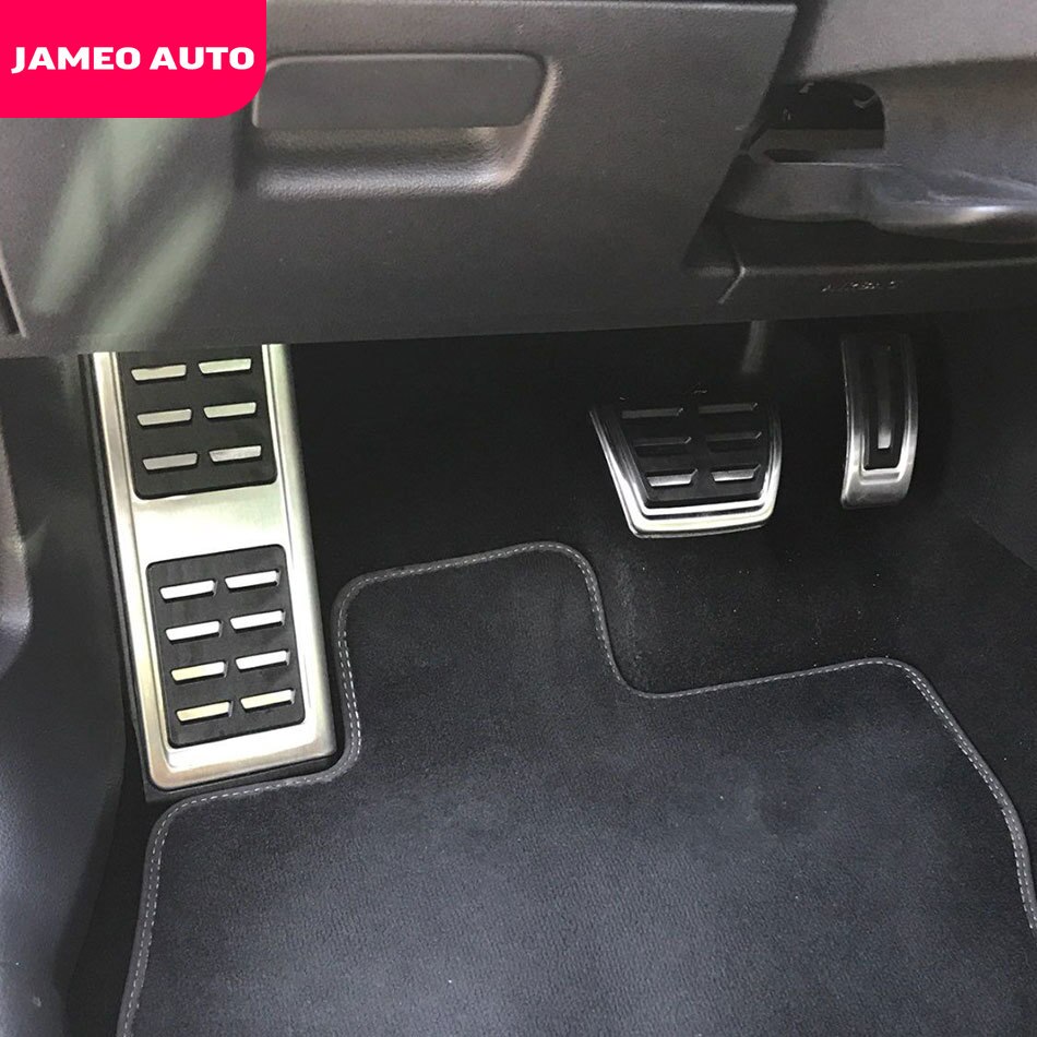 Jameo-cubierta de Pedal de freno de combustible para coche, piezas de pedales deportivos de alimentos para Seat Leon 5F MK3, Skoda Octavia 5E MK3 A7 RS -2022