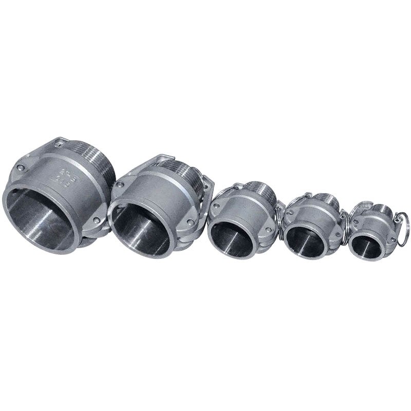 1/2" Male Camlock Adapter By 1.5" Tri-Clamp Fitting