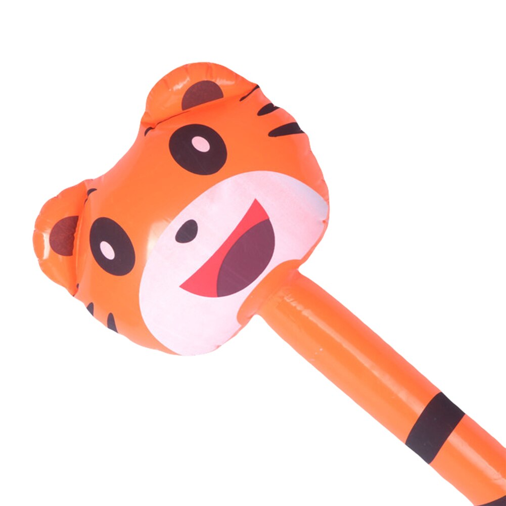 1Pc Giraffe Kikker Dier Opblaasbare Lucht Stok Klap Bar Party Kids Vrolijken Props Geschikt Voor Pretpark Perfect Speelgoed