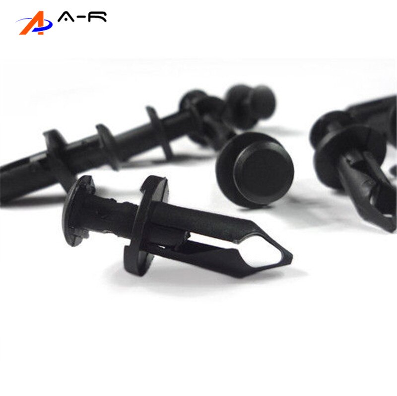 50x 8mm plastic skærmclips krop nittehul atv quad utv push pin clips til polaris sportsman rangers rzr 550 850 xp 7661855