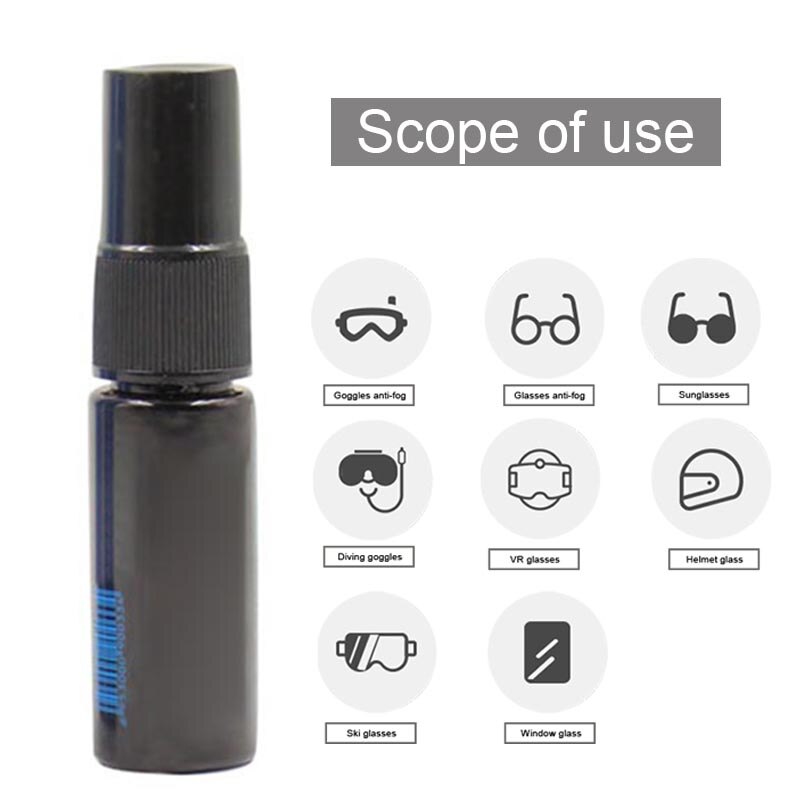 Nygoggles anti-dug spray svømmebriller solbriller linse quick spyt spray 19 ing
