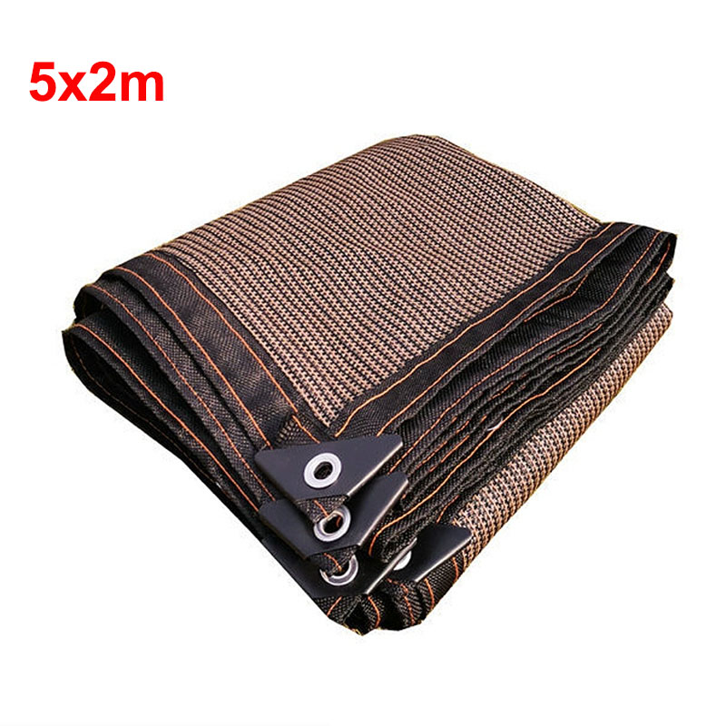 9 Sizes Sun Shade Snail Summer Garden Sun Shade Net Outdoor Shade Sail Balcony Camping Shelter Patio Awning: 5x2M Shade Sail