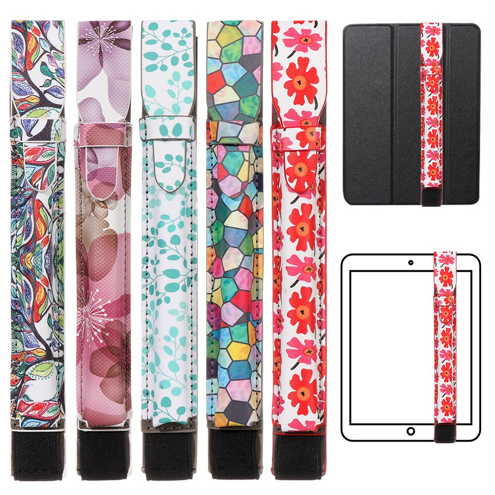Portable Leather Stylu Pen Case Touch Screen Pen Cover Tablet Pen Holder Protective Sleeve Case Pouch for IPhone iPad