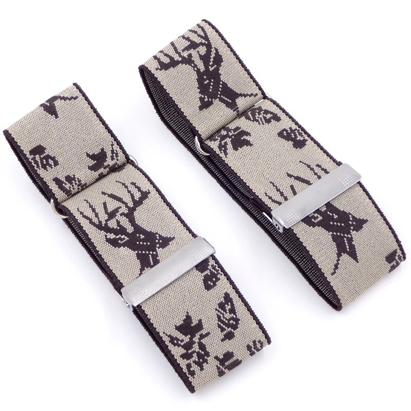 1 Pair Men Women Shirt Sleeve Holders Adjustable Armband Elasticated Sleeve Garters Accessories Business Sleeve Cuffs: 13