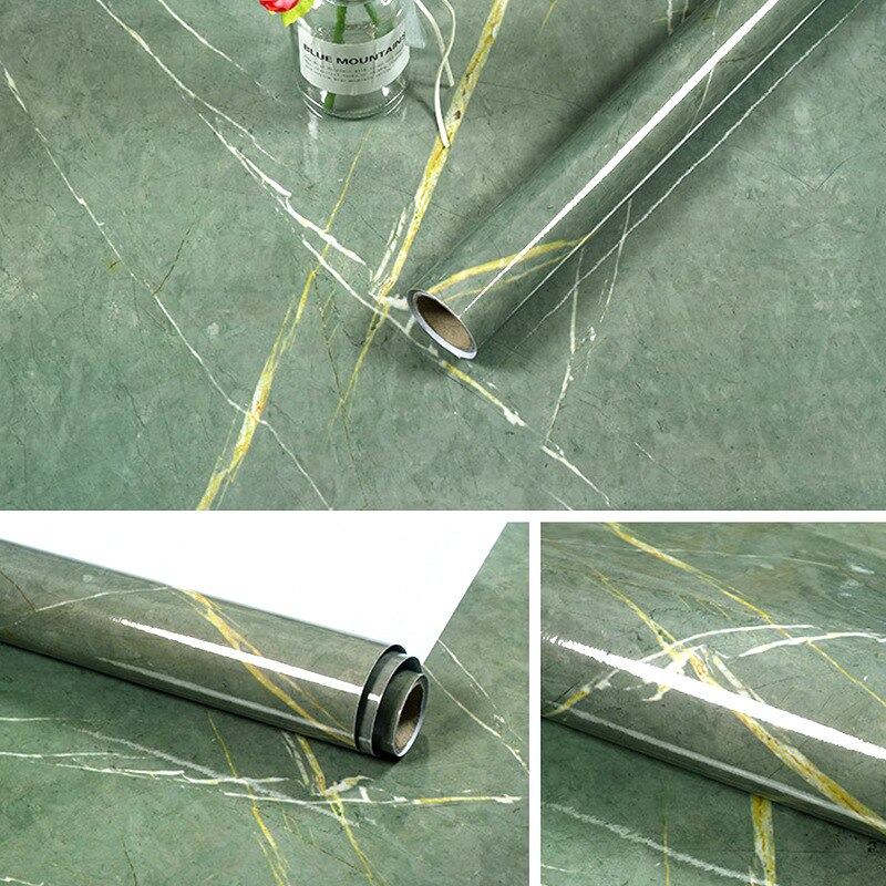 Addensare Modello di Mattoni Impermeabile Finto Marmo Adesivo Carta Da Parati telecamera Da Letto Carta Da Parati in Stile Europeo Soggiorno Carta Da Parati: 01-5M