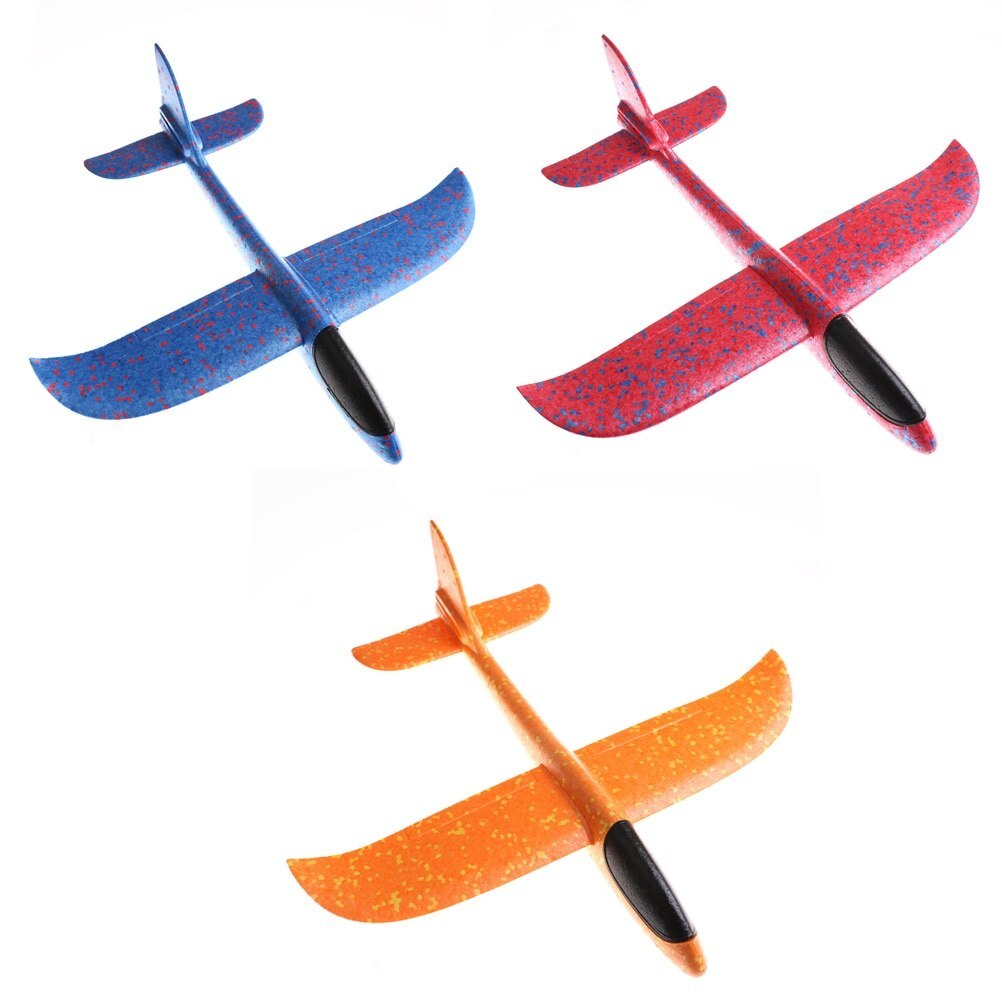 12-48cmThrowing Airplane Glider Plane Model Outdoor Kid Toys Aircraft Inertial EPP Airplane Made Of Foam Plastic Hand Launch