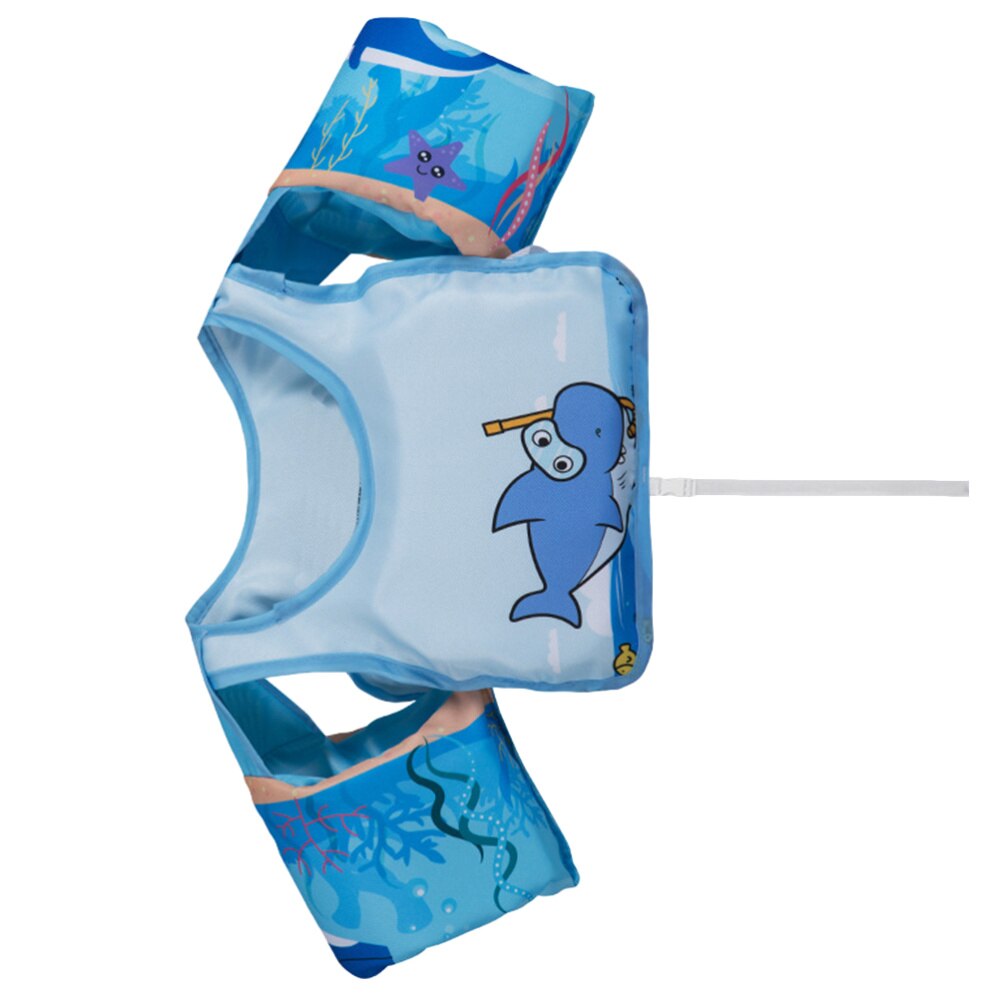 1Pc Leren Zwemmen Vest Childrens Leven Cartoon Zwemmen Drijfvermogen Vest Childrens Leven