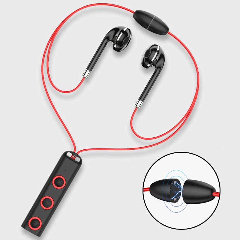 Bt313 bluetooth oordopjes handsfree draadloze hoofdtelefoon sport bluetooth oordopjes bas headset met microfoon voor mobiele telefoon universeel
