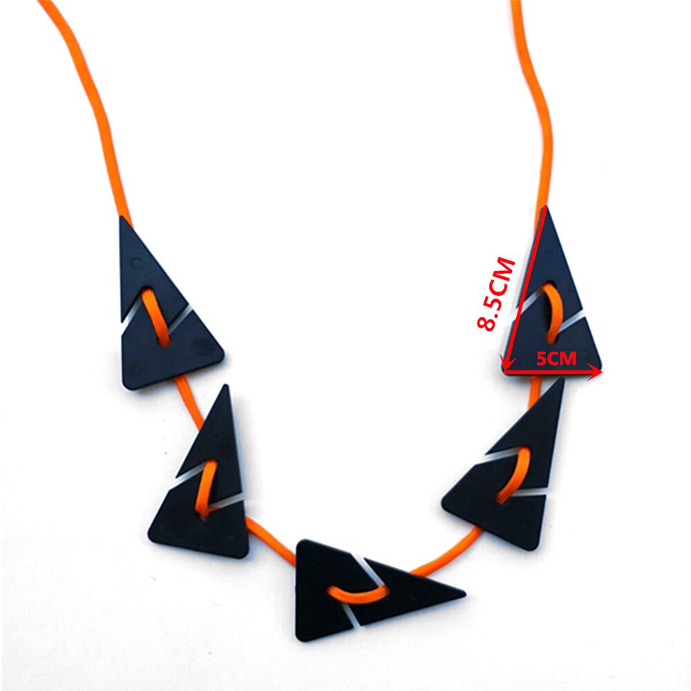 5Pcs Plastic Veiligheid Wreck Cave Dive Driehoek Lijn Arrow Marker Voor Onderwater Duiken Snorkelen Gratis Duiken