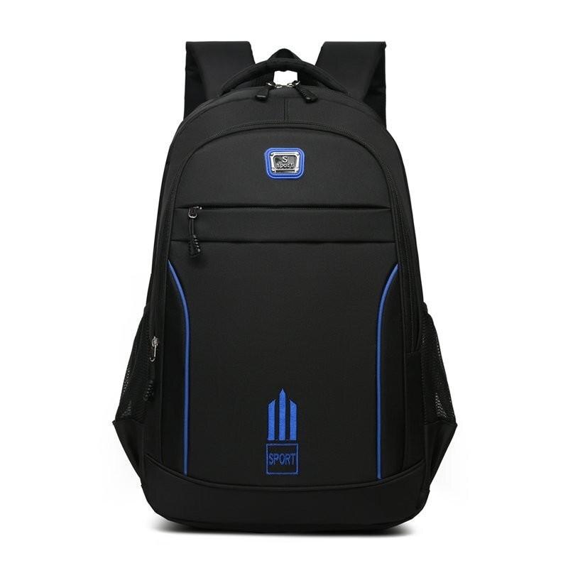 Männer Laptop Rucksack 15.6 ''Notizbuch Backabg Reise Rucksäcke Schule Taschen Für Teenager Jungen Mochila: Blau