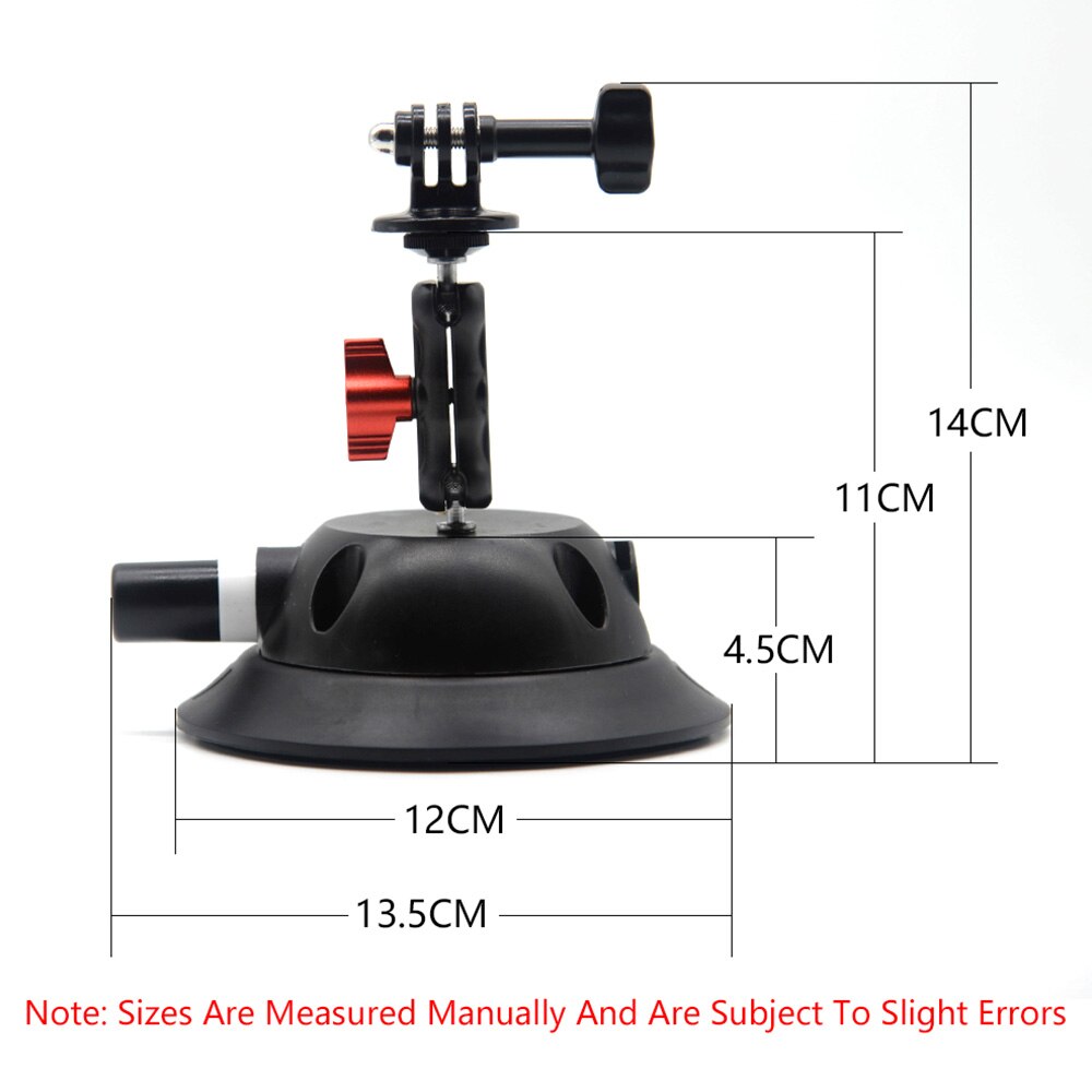 Glas saugnapf Aktion kamera Sport Nocken Stativ Halterung für Auto rekord Halfter stehen Halterung für gopro Held8 7 6 5 zubehör