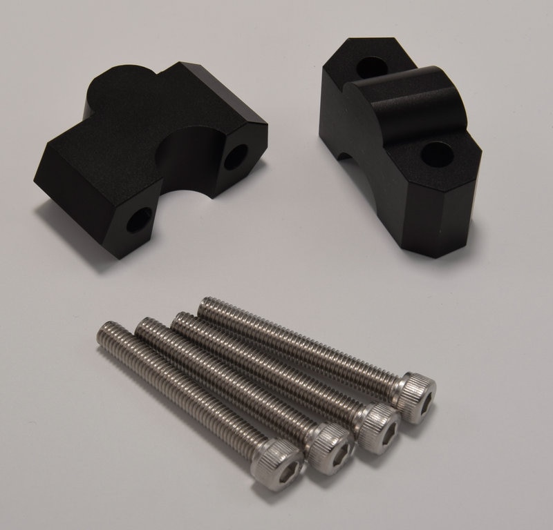 Modified fits Kawasaki Z750 04 Z1000 07 handlebar risers/ Height up Adapters
