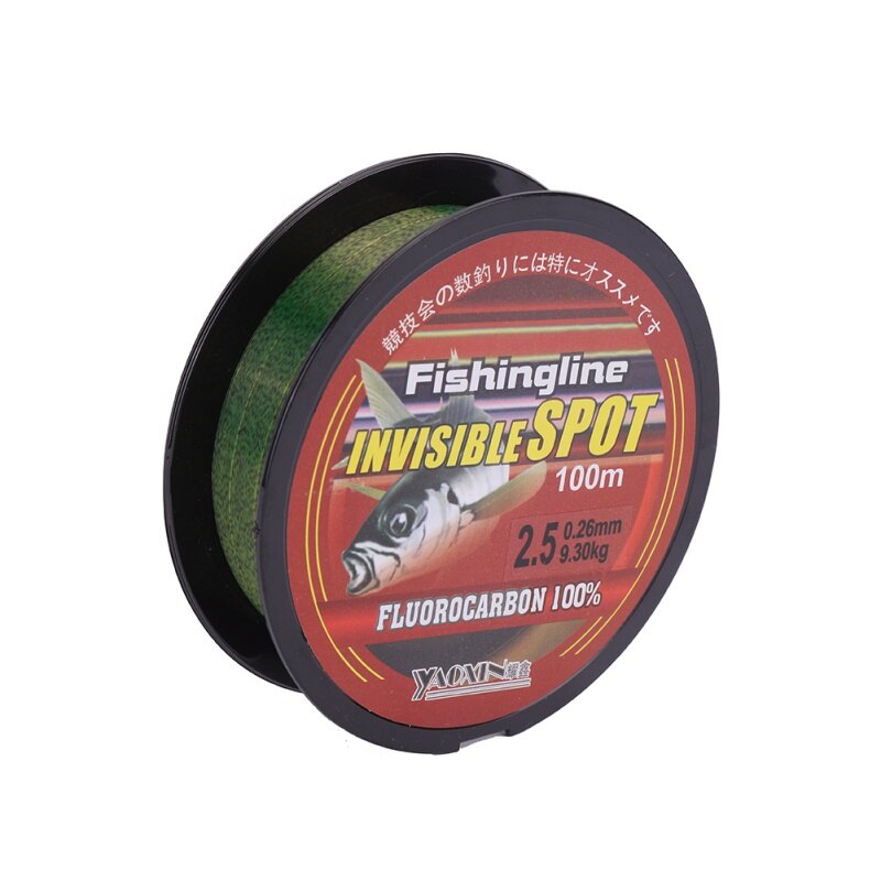 100m nylon Fishing Line Super Strong Japanese 100% Nylon Not Fluorocarbon Fishing Tackle Green Not linha multifilament