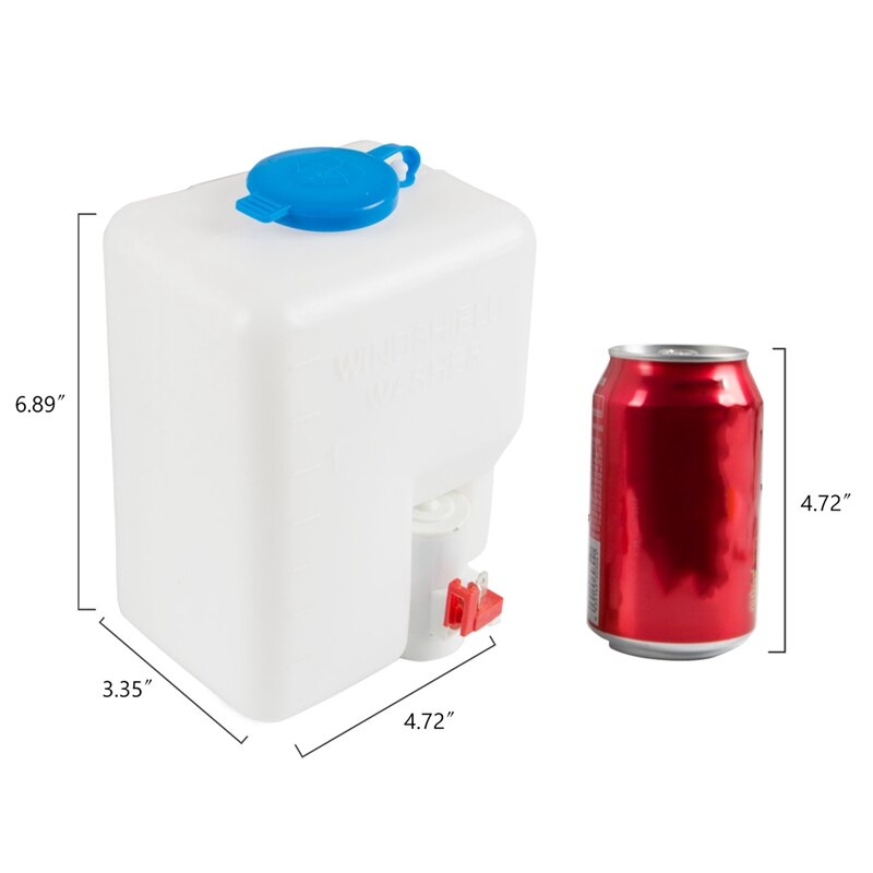 Universal UTV Electric Windshield Wiper Motor Kit Assembly with Spray Bottle for Polaris Ranger RZR 900 Kawasaki Honda