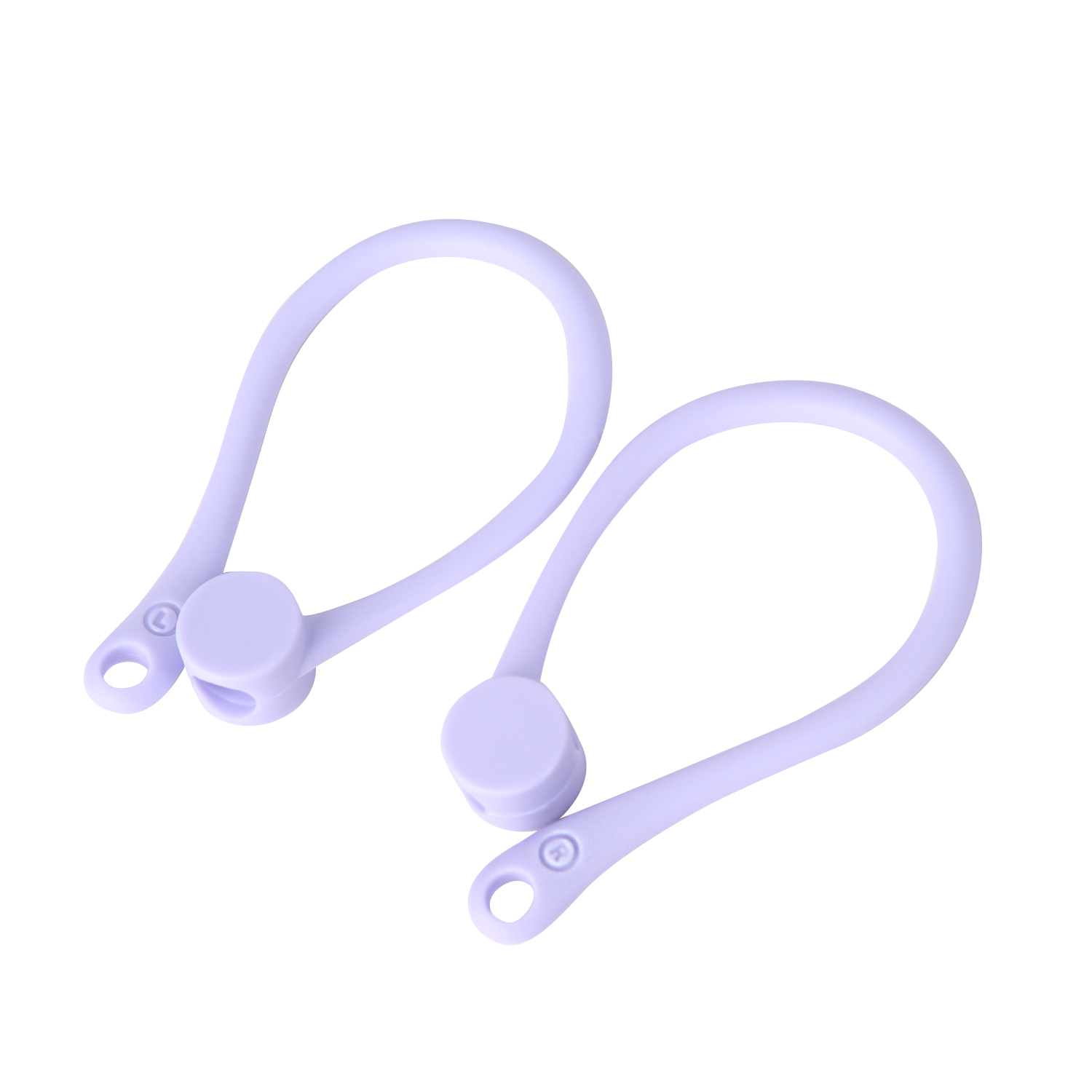 Mini ganchos de auriculares inalámbricos Bluetooth anticaída, soporte Protector de auriculares, gancho de oreja antipérdida deportivo para Airpods 1 2 Air Pods: M / Azul cielo