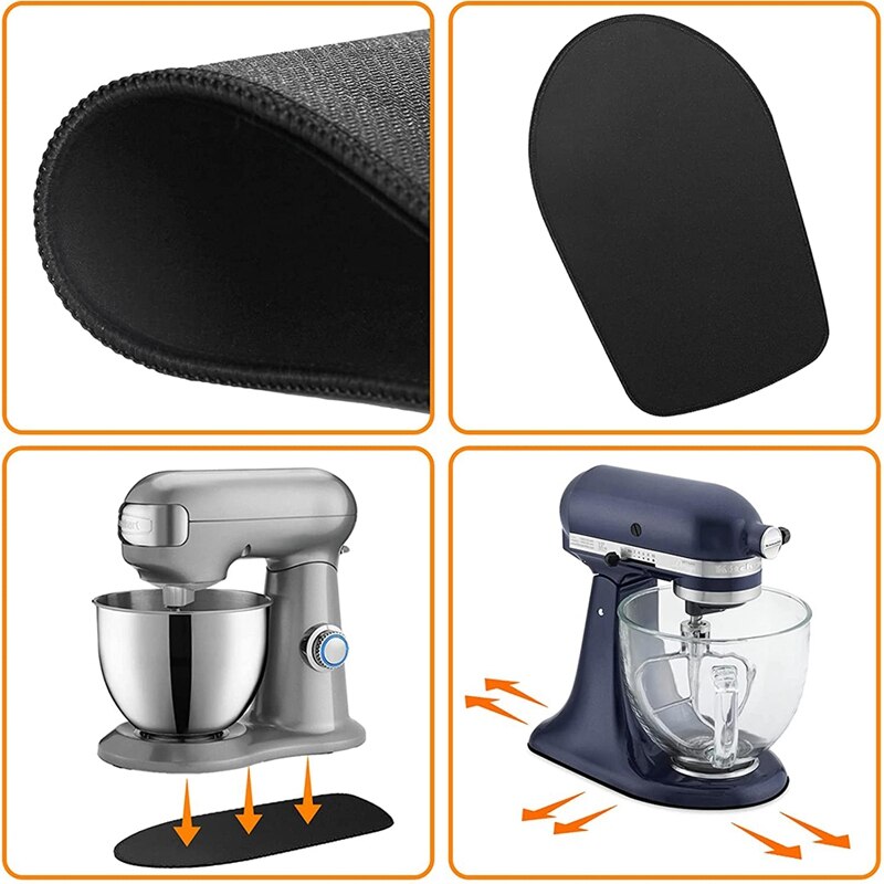 Maty przesuwne mikser na stojaku, urządzenie kuchenne maty ślizgowe mikser robić Kitchenaid 4.5-5 Qt mikser na stojaku z głowicą uchylną (3 sztuki)