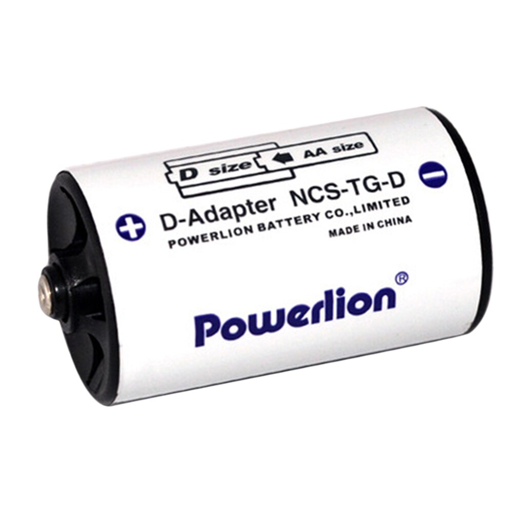 Aa till storlek d batteriadaptrar omvandlare fall switcher plast parallell