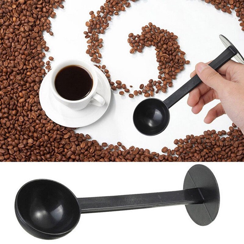 , cuchara dosificadora y de aplaste, Tamper de café de 2 en 1, cuchara de café expreso, utensilios para café y té