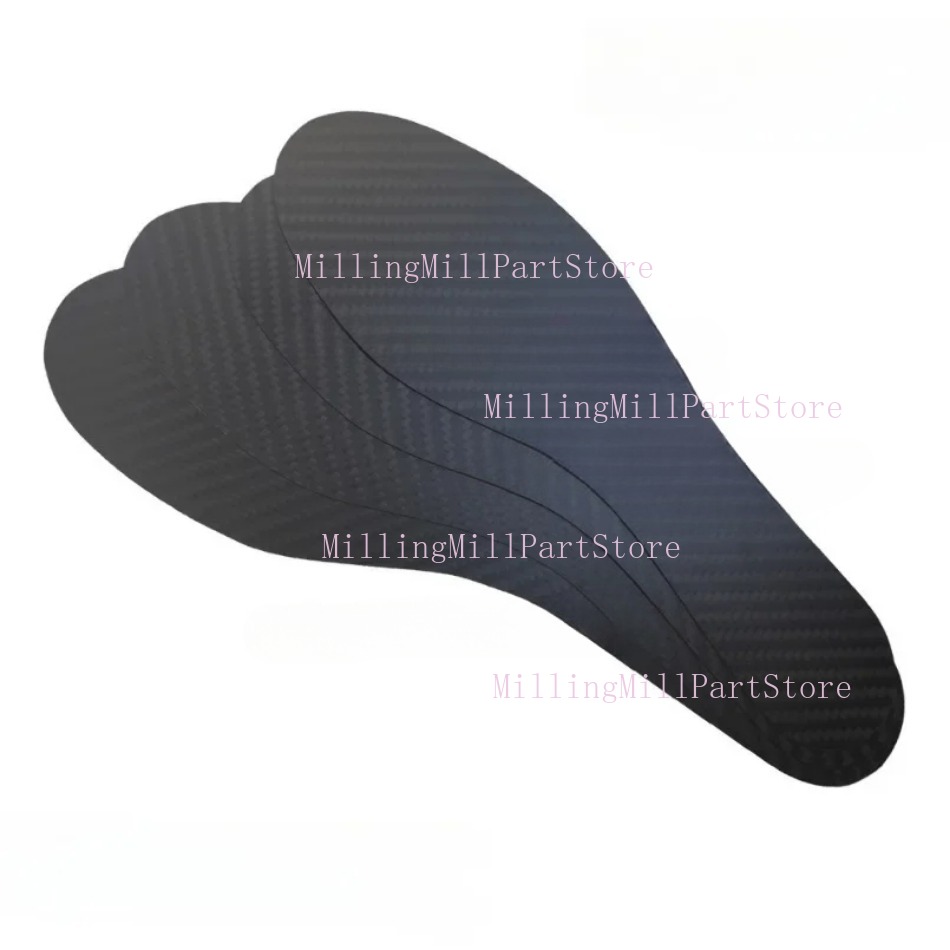 Hochwertige 0,8 mm, 1,0 mm, 1,2 mm Dicke, Kohlefaser-Einlegesohle, Sport-Einlegesohle, männliche Schuhpolster, weibliche orthopädische Schuh-Sneaker-Einlegesohlen