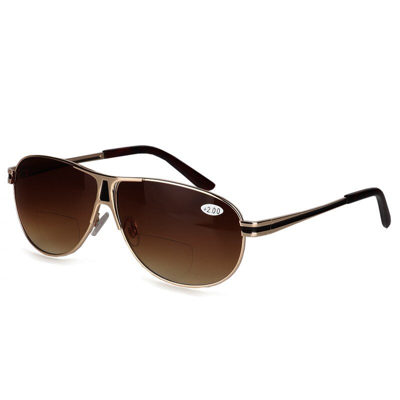 Geheugen Titanium Bifocale Zon Leesbril Unisex Mode Anti-Blauw Licht Outdoor Schaduw De Zon Sport Presbyopie Eyewear 1.5