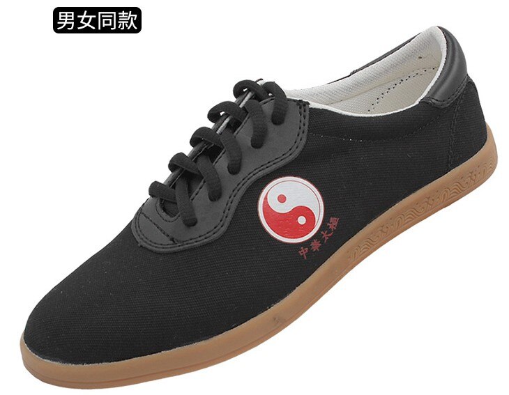Maat 34-45 Taichi Schoenen Vechtsport Schoenen Taiji Schoenen voor Taichi Karate Taekwondo Wushu Training Zwart