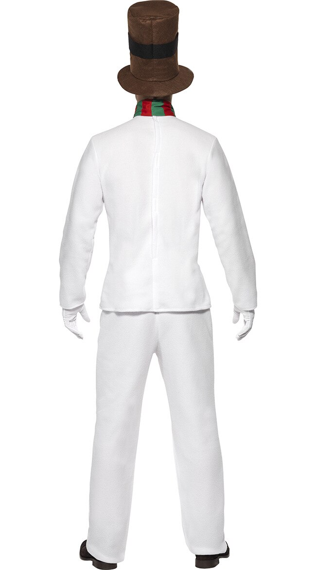 couple costume de noël bonhomme de neige costume blanc costume de noël Halloween adulte