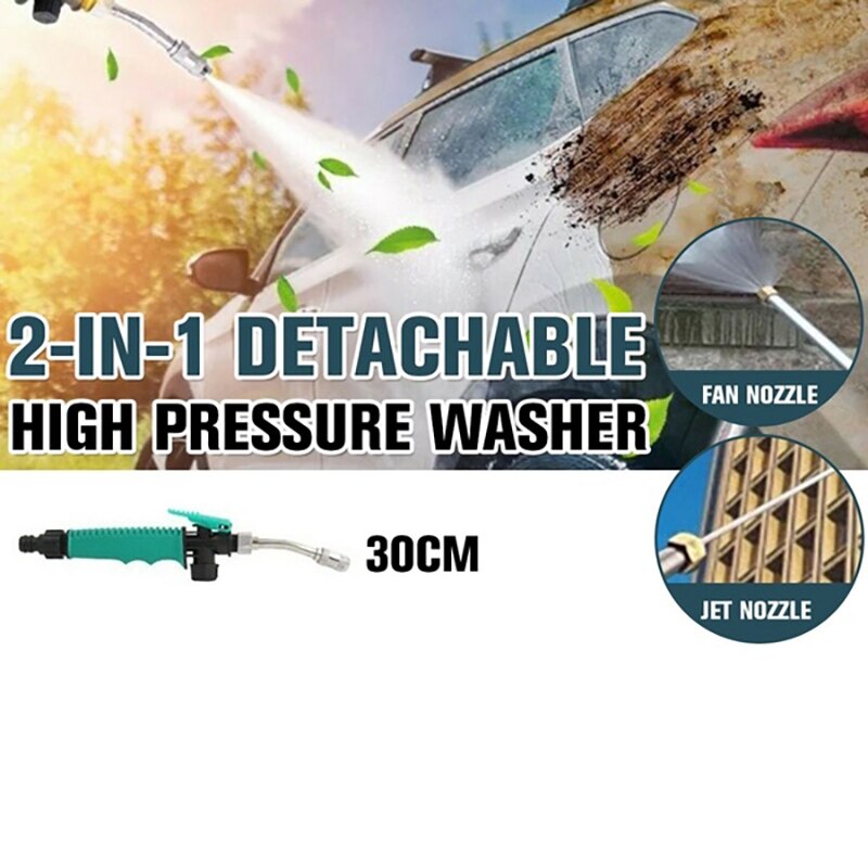 2In1 Auto Hogedrukreiniger Jet Schoon Hoge Impact Wassen Wand Waternevel Wasmachine Tuin Irrigatie Wassen Gereedschap