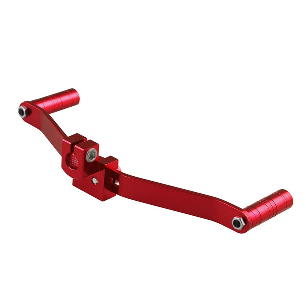 Motorcycle gear shift lever modified universal shift lever Welding all aluminum alloy double head shift lever