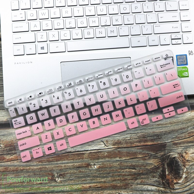 for ASUS VivoBook 14 X403F X403 X403FA X412 X420UA A403FA X412FJ X420 laptop keyboard Protective Keyboard Cover Protector: fadepink