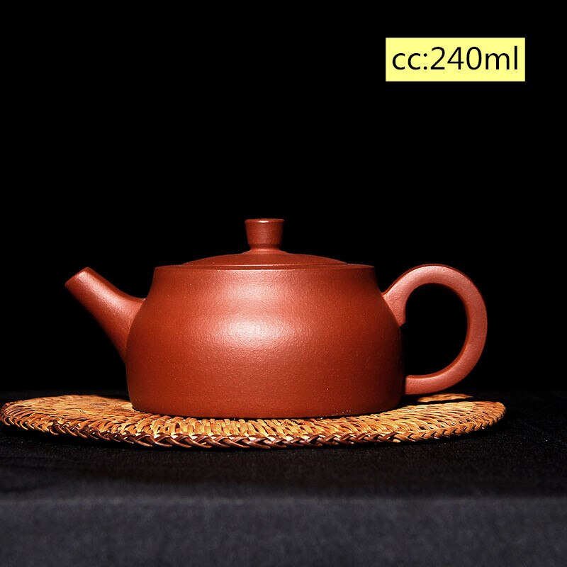 Retro tea set purple clay xi shi teapot Teaware decoration pot Authentic full handmade Chinese yixing purple sand teapot: F