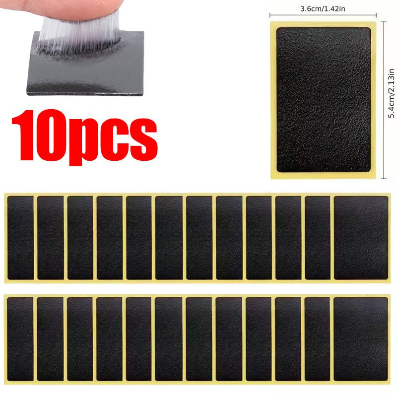 20/10PCS Fiets Lijm Gratis Band Patch Universele Lijmvrije Band Patches Fietsband Patch tool Geen lijm Lijm Fiets Accessoires: Roze