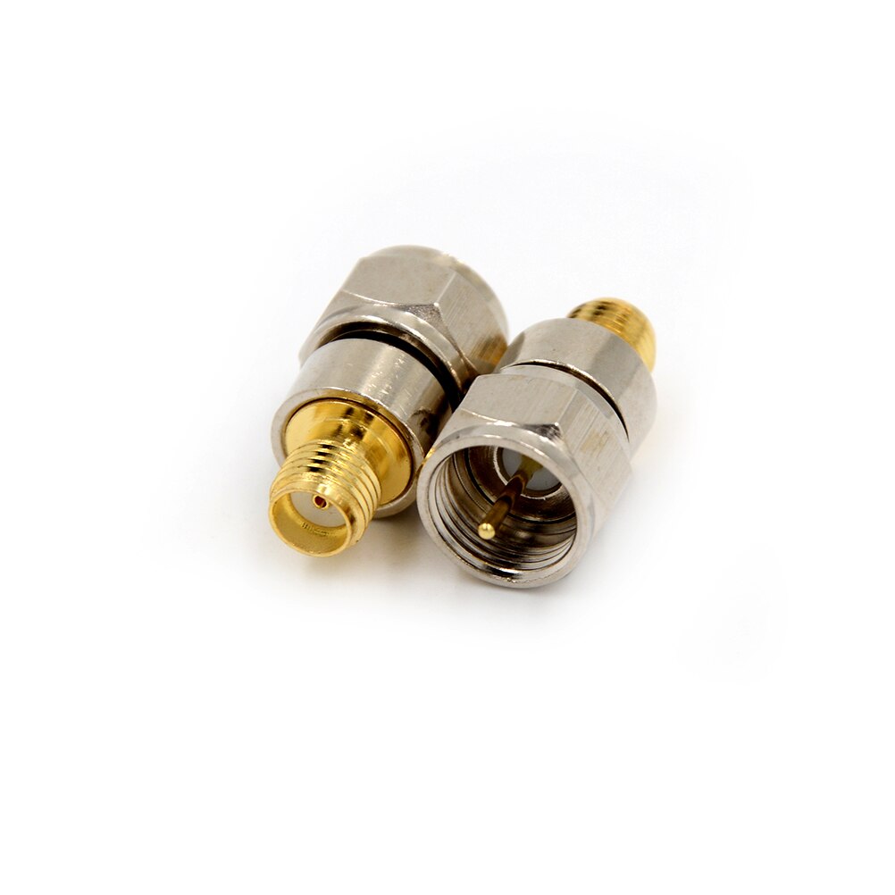 F Type Stekker Naar Sma Vrouwelijke Jack Rechte Rf Coaxiale Adapter Connector F Mannelijk Naar Sma Vrouwelijke Jack Adapter