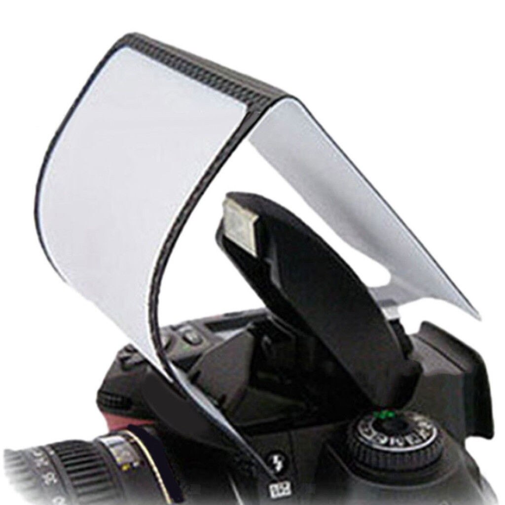 Universal On-Camera Pop-Up Flash Bounce Diffuser Soft Screen for DSLR Cameras