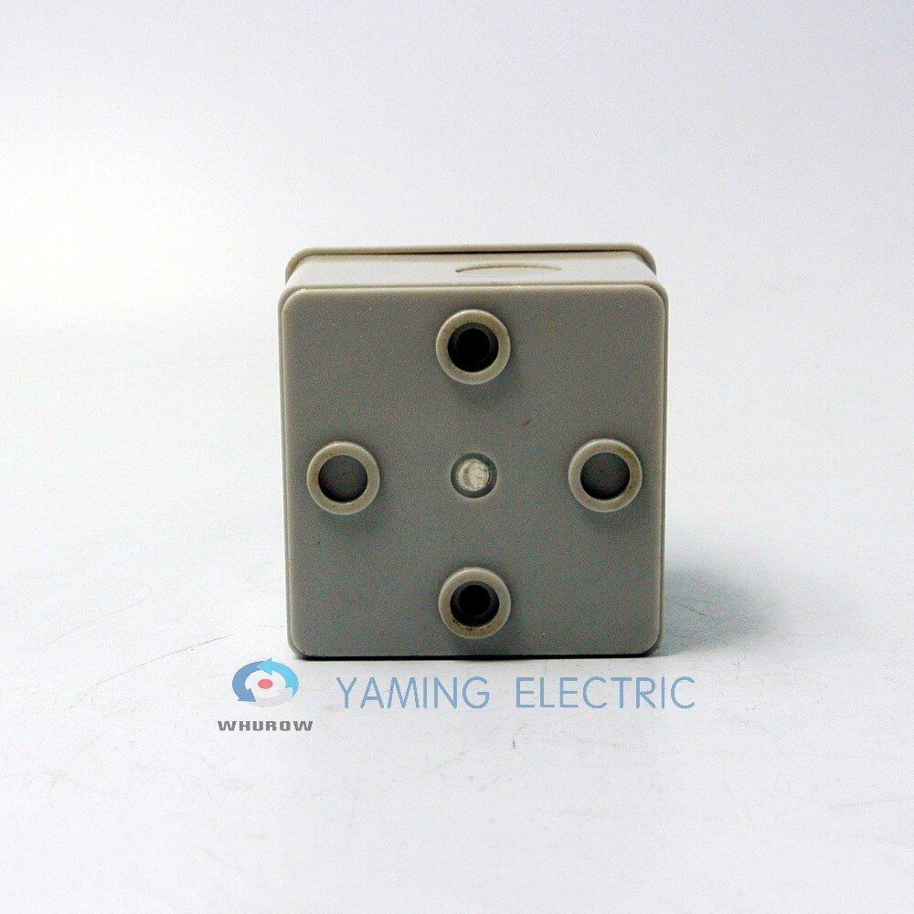 Yaming electric YMW26-25/1M Changeover rotary cam switch 25A 1 pole 3 position with waterproof enclosure IP65 nockendrehschalter