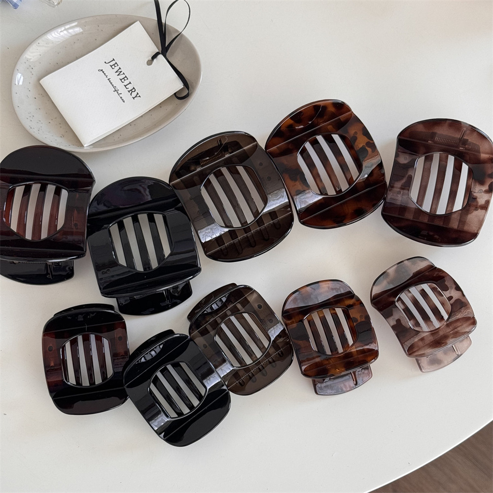 Pinzas en forma de garra para el pelo para mujer, horquilla geométrica con forma de arco, tocado , accesorios para el cabello