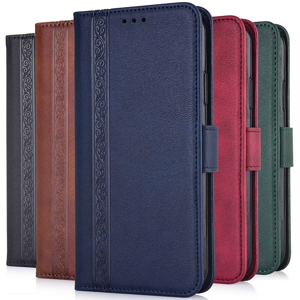 Voor Honor 20e 6.21 ''Cover Met Riem Voor Huawei Honor 20 E Coque Honor20e Telefoon Tas Wallet Flip Leather case