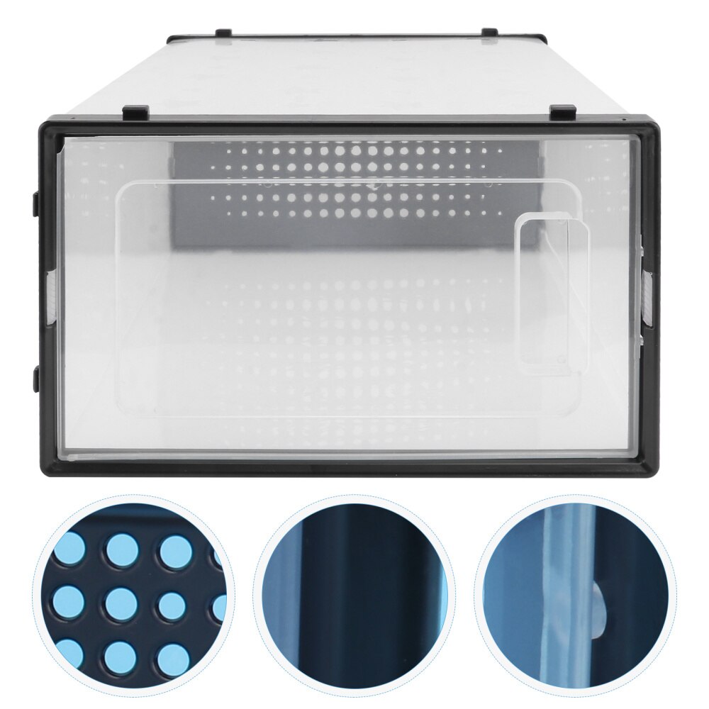 1pc Household Shoes Storage Box Thickened Shoe Box Clamshell Shoe Box