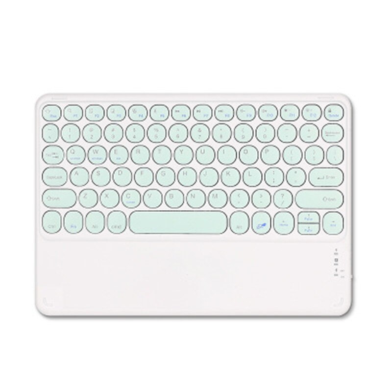 Guuooge Wireless Bluetooth for iPad Touch Keyboard Tablet for iPad 8th Generation Wireless External Keyboard for iPad: green ordinary