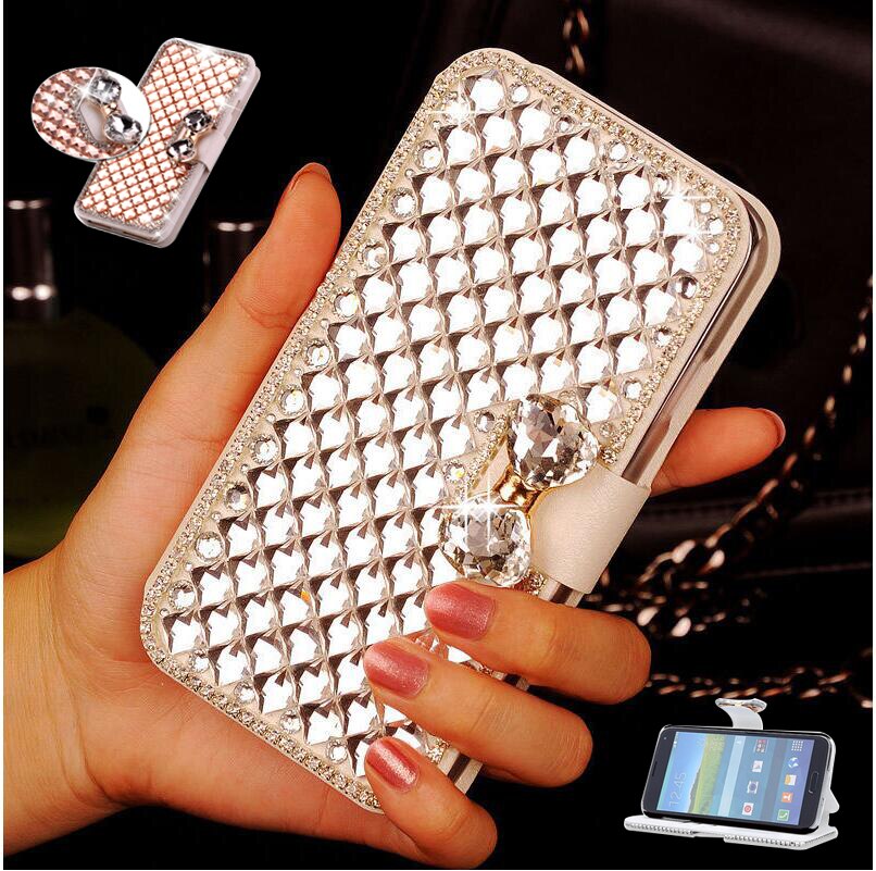 Funda de cuero con tapa para OPPO Reno 4F/Reno4 SE/4 Lite Reno, cristal de lujo brillante 3D, lazo de diamantes de imitación, unicornio de diamantes