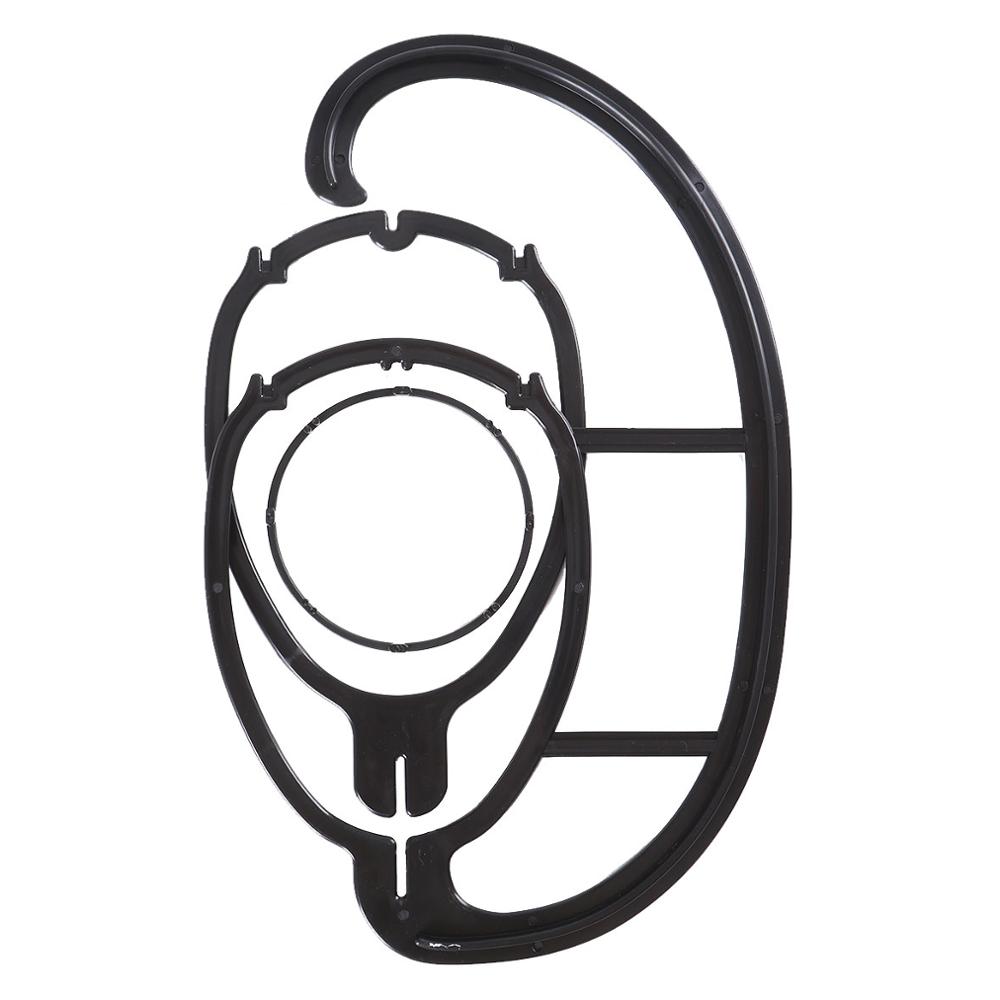 XTREND 1PC Colorful Ajustable Wig Stands Plastic Hat Display Wig Head Holders Mannequin Head/Stand Portable Folding Wig Stand