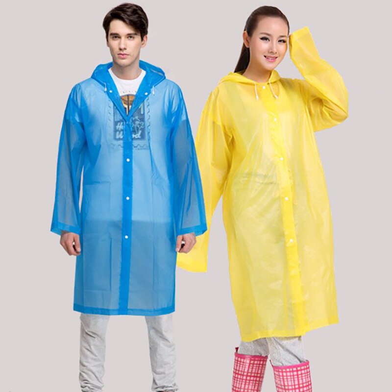 Universele transparante heren regenjas regenhoes poncho reis dames regenkleding waterdicht kamperen capuchon capa de chuva ondoordringbaar
