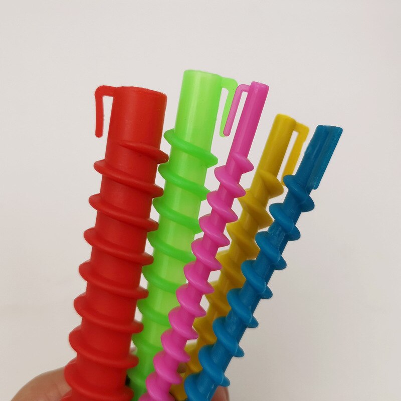 Rodillos de plástico para estilismo, rizador en espiral, barra de permanente, herramientas de peluquería, tornillo giratorio de barbero, herramienta de estilismo para el cabello, 26 piezas