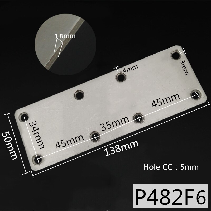 180 Degree Stainless Steel Straight Strip Plane Corner Bracket Angle Corner Connector Code Furniture Hardware: P482F6